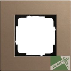 GIRA 0211-221 Esprit 1-es keret, Linoleum Világos barna 