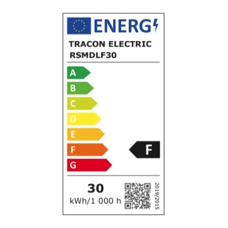 Tracon RSMDLF30 Fényvető 30W LED IP65 lapos fehér #
