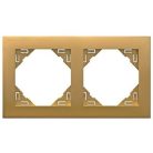 Efapel 90920 TDU AQUARELLA keret 2-es arany