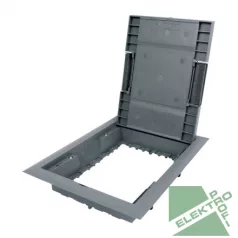   Kopos KOPOBOX 80 LB Padlódoboz keret 8 férőh.fedél KUP 80-hez 8 db 45x45-ös modul