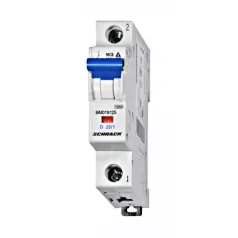 SCHRACK BM019125-D Kismegszakító 1P/ 25A/D