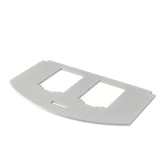 Obo Bettermann 7408804 MP R2 2B Szerelőlap GESR2 2x Typ B