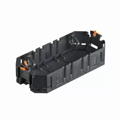   Obo Bettermann 7408721 Univerzális tartó Modul 45 szerelvény beépítéshez165x76x36,grafitszürke