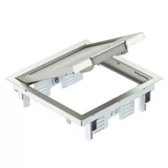   Obo Bettermann 7405371 GES9M-2 10U szerelvénybetét univerzális 266x266x69 V2A 1.4301