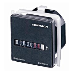   SCHRACK BZ326414-A üzemóra számláló 48x48, IP54, 230V AC, 50Hz