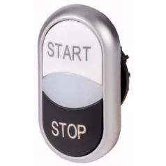   EATON 216708 M22-DDL-WS-GB1/GB0 Kettős világító nyomógomb