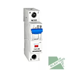 SCHRACK BM015106 Kismegszakító 1P/ 6A/C DC