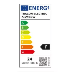   Tracon DLC24NW Led mélysugárzó beépíthető 24W 4000K IP20 fehér