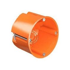   Kaiser 9064-02 O-range Gipszkarton szerelvény-/elágazódoboz d=68mm, 25/250