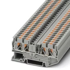   Phoenix Contact 3211797 PT 4-QUATTRO átvezető sorkapocs, rugós, szürke