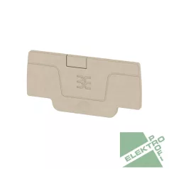 Weidmüller 1552600000 Véglap AEP 2C 1.5