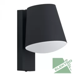   Eglo 97146 Kültéri fali lámpa E27 fekete/fehér IP44 CALDIERO