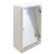 Tracon TME604020T Műanyag szekrény 600x400x200 IP65 átlátszó ajtóval