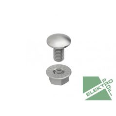 NIEDAX FLM 6x12 Tálcacsavar, M6 DIN 603, Hossz:12mm