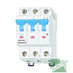 SCHRACK BM617304 Kismegszakító 3P/ 4A/C 6kA