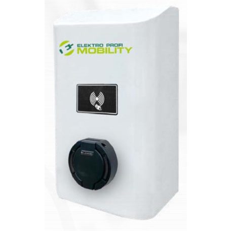 AC Home Fali elektromos autótöltő, Type 2 aljzatos kivitel, RFID vezérlés (2 db RFID kártya)
