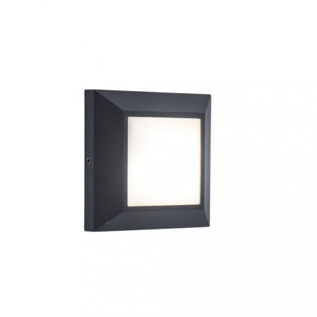 Lutec 6402101118 Helena square frame kültéri fali LED lámpa, világos sötétszürke
