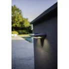 Lutec 6901401337 Ghost solar fali LED lámpa, világos PIR ezüst szürke
