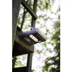   Lutec 6914401000 Mini spot solar LED fali lámpa, világos ezüst szürke