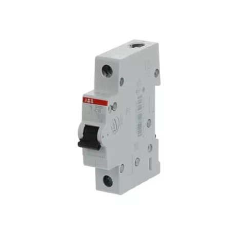 ABB SH201-C10 kismegszakító, Icn = 6kA, 1 pólus, C karakterisztika, 230/400 VAC, In= 10 A