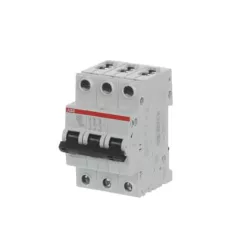   ABB S203-C100 kismegszakító, Icn = 6kA, 3P, C karakterisztika, 230/440V AC, In=100A