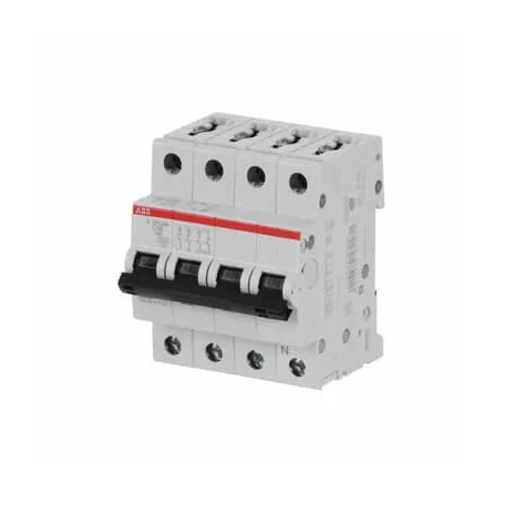 ABB S203-C16NA Kismegszakító, Icn=6kA, 3P+N, C karakterisztika, 230/440V AC,  In=16A