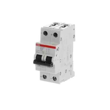 ABB S202M-B10UC Kismegszakító, Icn=10kA, 2P, B karakterisztika, 400V AC, 440V DC, In=10A