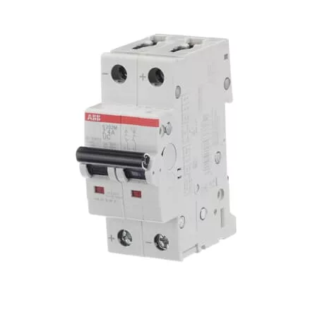 ABB S202M-Z4UC Kismegszakító, Icu=10kA, 2P, Z karakterisztika, 400V AC, 440V DC, In=4A