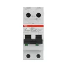 ABB DS201 C10 A30 Kismegszakítóval kombinált áramvédő kapcsoló (FI-relé), 1P+N, Icn= 6kA, In=10A, C karakterisztika, 30mA, A típus