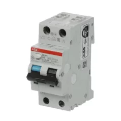   ABB DS201 C10 A30 Kismegszakítóval kombinált áramvédő kapcsoló (FI-relé), 1P+N, Icn= 6kA, In=10A, C karakterisztika, 30mA, A típus