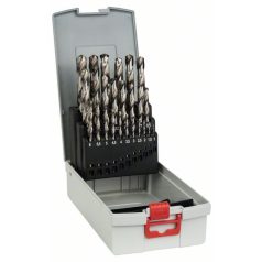   Bosch 2608587017 25 részes ProBox fémfúrószárkészlet, HSS-G, DIN 338, 135°, 1–13 mm