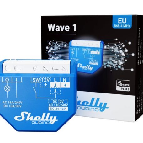 Shelly QUBINO1 Qubino Wave 1, 1 áramkörös okosrelé