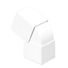   Efapel 13056 ABR Csatorna 80x40 műanyag állítható külső kanyar elem fehér #