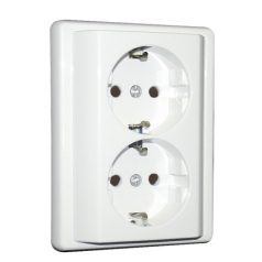 Efapel 50331 CGR APOLO5000 2X2p+f dugalj grafit