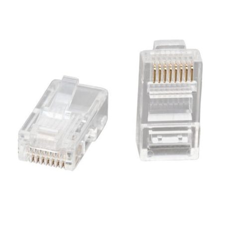 GLB 05232 RJ45 csatlakozódugó UTP Cat.5 8P8C préselhető