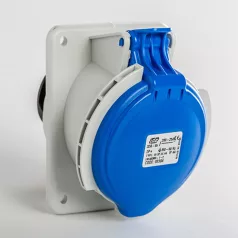   IDE 02304 Ipari dugalj  32A 3p 230V 6h beépíthető, ferde IP44