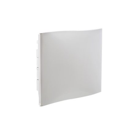 IDE DFF36PO/RR Kiselosztó DIAMANT 2/18 fehér süllyesztett műanyag tégla falba IP40 PE+N teli ajtó