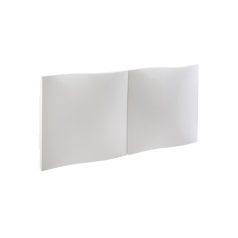   IDE DFF72PO/RR Kiselosztó DIAMANT 6/12 fehér süllyesztett műanyag tégla falba IP40 PE+N teli ajtó