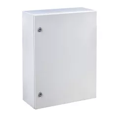   IDE GN808030 Argenta acélszekrény 800x800x300 IP66 szerelőlappal RAL 7035