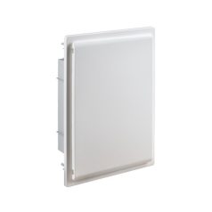   IDE GPE24PO/RR Kiselosztó GOLD 2/12 (24) fehér süllyesztett műanyag tégla falba IP40 PE+N teli ajtó