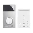 364232 Bticino 2 vezetékes (SCS buszos) audió kaputelefon, bővíthető 1 lakásos szett, Classe 100A16E beltérivel