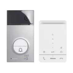   364232 Bticino 2 vezetékes (SCS buszos) audió kaputelefon, bővíthető 1 lakásos szett, Classe 100A16E beltérivel