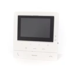   364614 Bticino 2 vezetékes (SCS buszos) videó kaputelefon, bővíthető 1 lakásos szett, Classe 100X16E beltérivel, WiFi-vel, proximity beléptetéssel