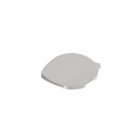 Legrand 654728 Incara Incara Disq 60 - bútorba süllyeszthető 2P+F csatlakozóaljzat, 2m kábellel és fedéllel, fekete