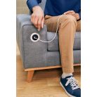 Legrand 654732 Incara Incara Disq 60 - bútorba süllyeszthető USB A+C töltőaljzat, 2m kábellel, alumínium