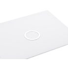 Legrand 654739 Incara Incara Disq 60 kiegészítő fém gyűrű puha felületű anyagba szereléshez