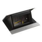 Legrand 654800 Incara Incara Pop-up - bútorba süllyeszthető, 4 modul üres, rozsdamentes acél