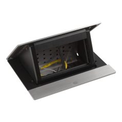   Legrand 654800 Incara Incara Pop-up - bútorba süllyeszthető, 4 modul üres, rozsdamentes acél