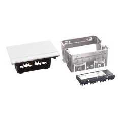   Legrand 654803 Incara Incara Pop-up - bútorba süllyeszthető, 4 modul üres, alumínium