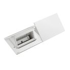 Legrand 654805 Incara Incara Pop-up - bútorba süllyeszthető, 2x4 modul üres, fehér